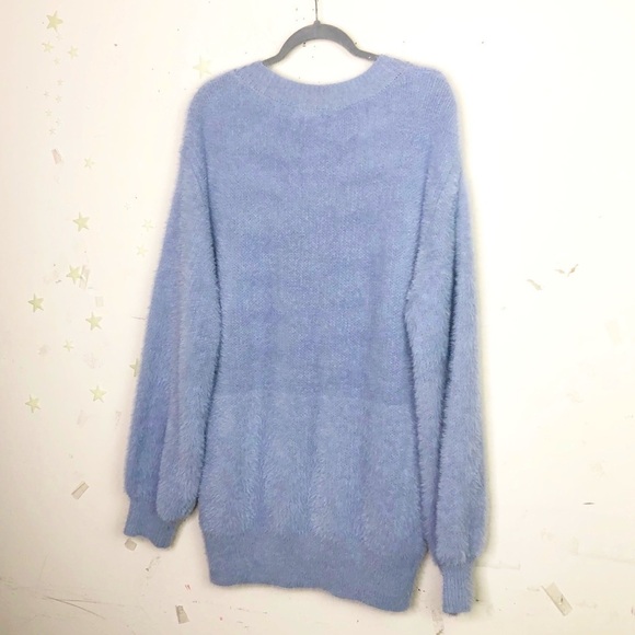 SWEET lovely oversize slouchy eyelash sweater - Picture 3 of 7